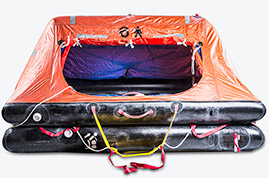 ALL TYPES AND CAPACITY AUTOINFLATABLE LIFERAFTS IMO AND SOLAS APPROVED.